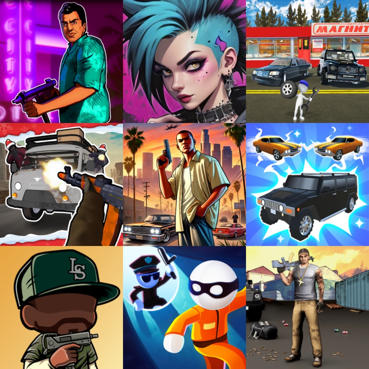 Jeux de Gangsters