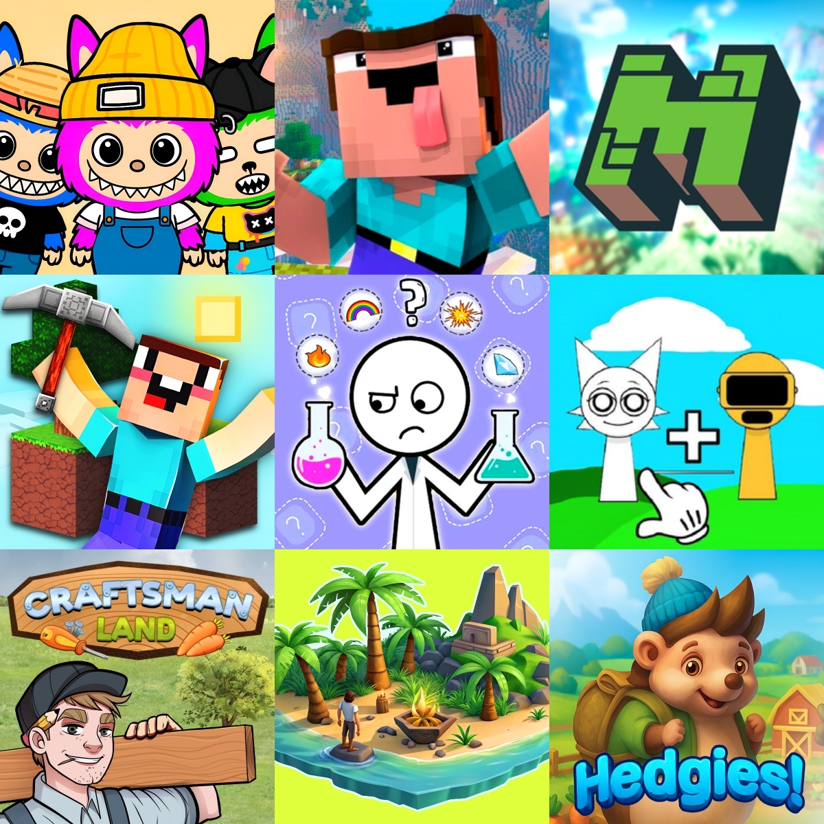 Juegos de Crafting