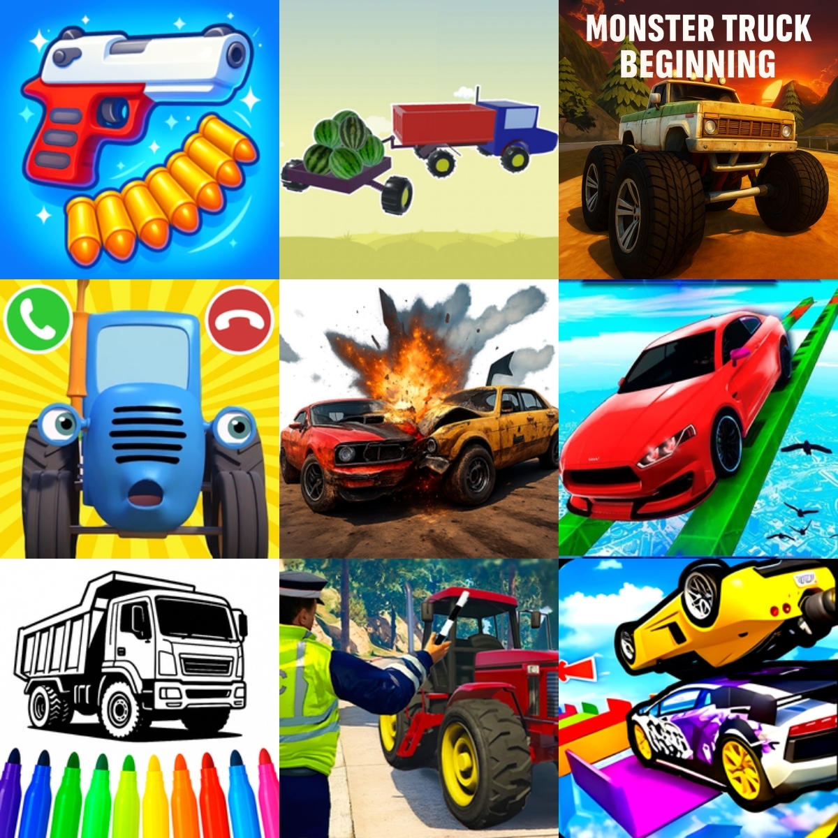 Juegos de Monstertruck