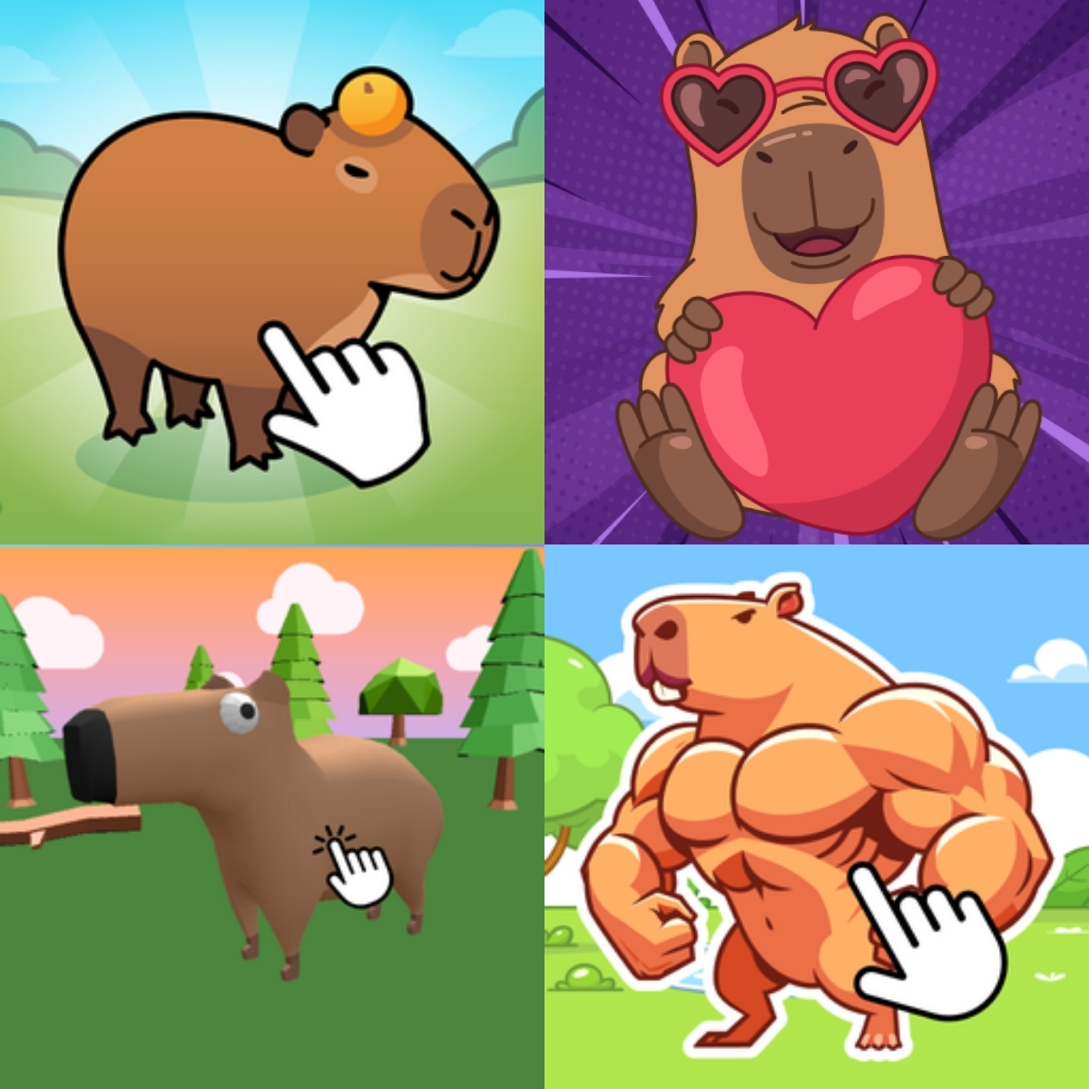 Oyunlar Capybara clicker