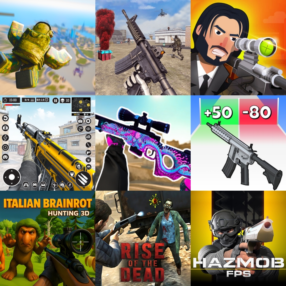 Waffen Spiele