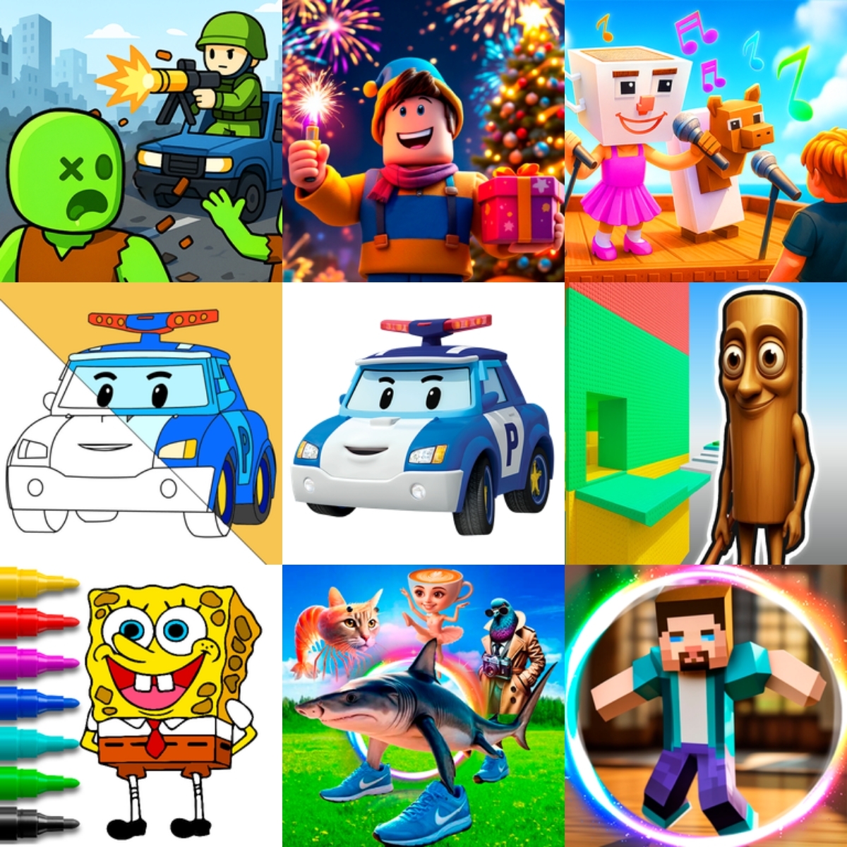 Juegos de Robocar Poli