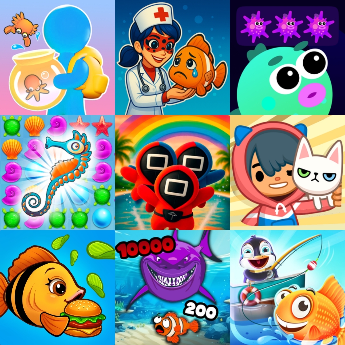 Jogos De Aquário De Peixes