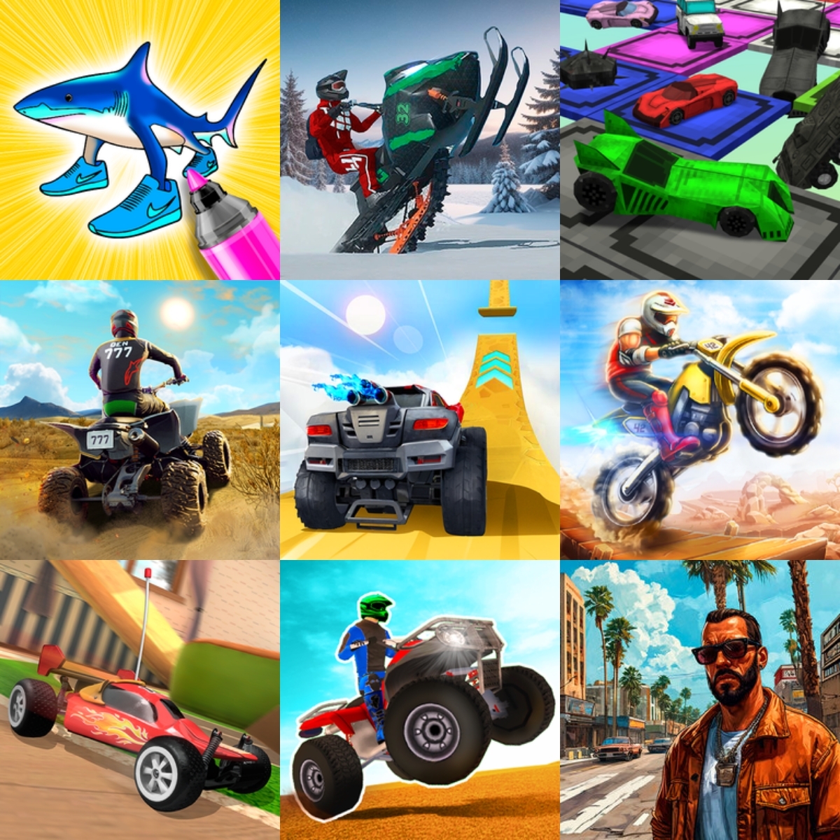 ATV Balap Permainan