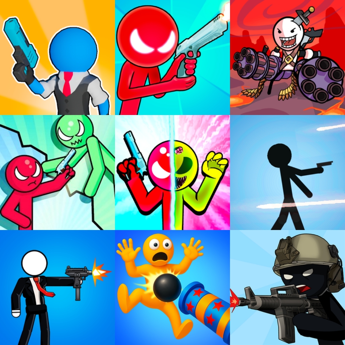 Gry Strzelanki Stickman