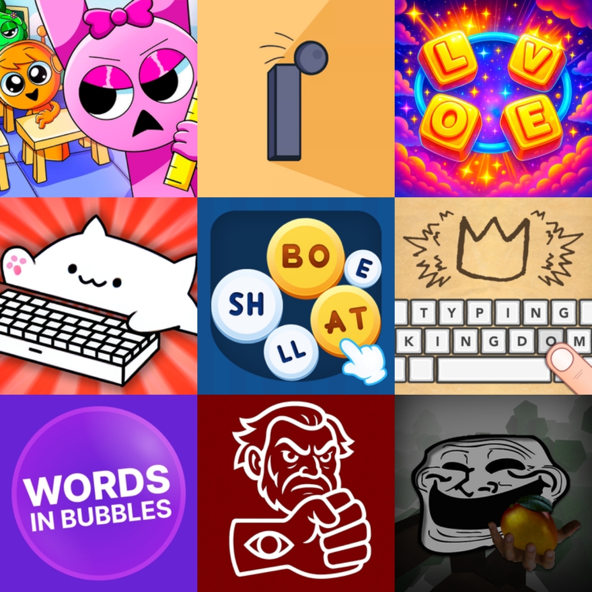 Jeux de Dactylographie