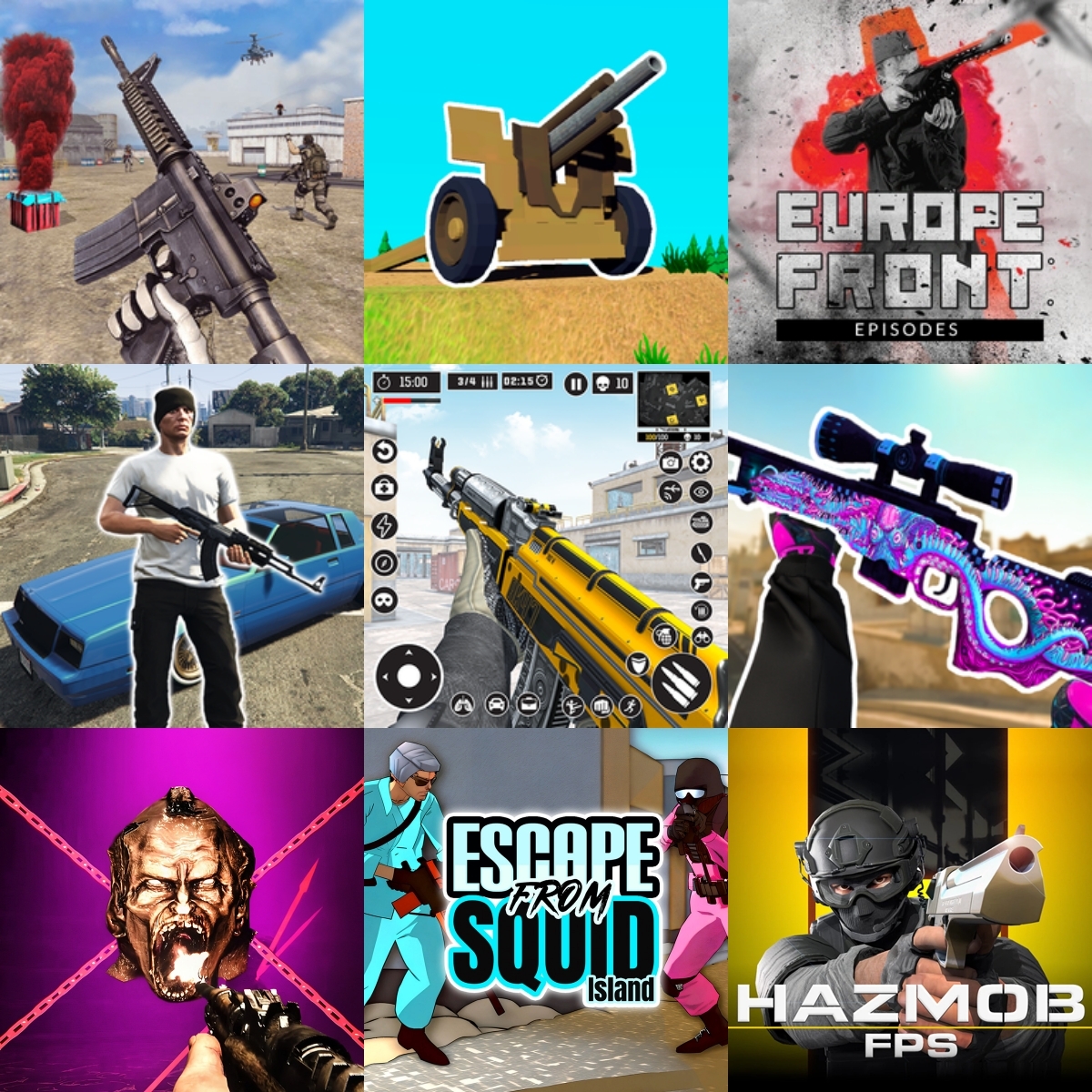 Ego-Shooter Spiele