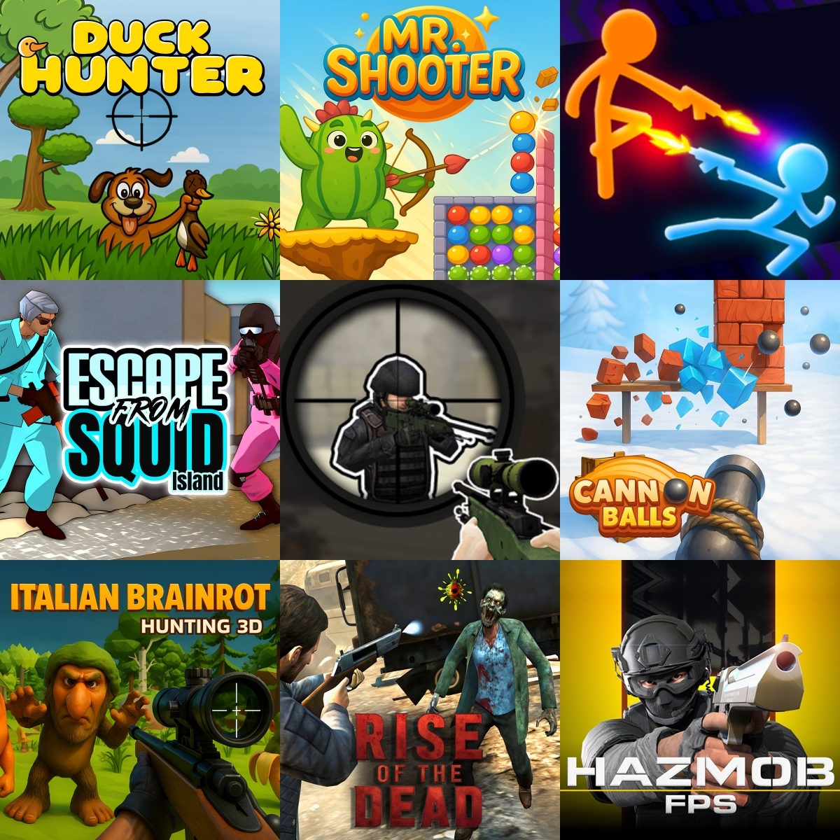 Juegos de Disparos