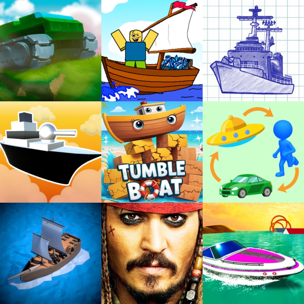 Jeux de Bateau
