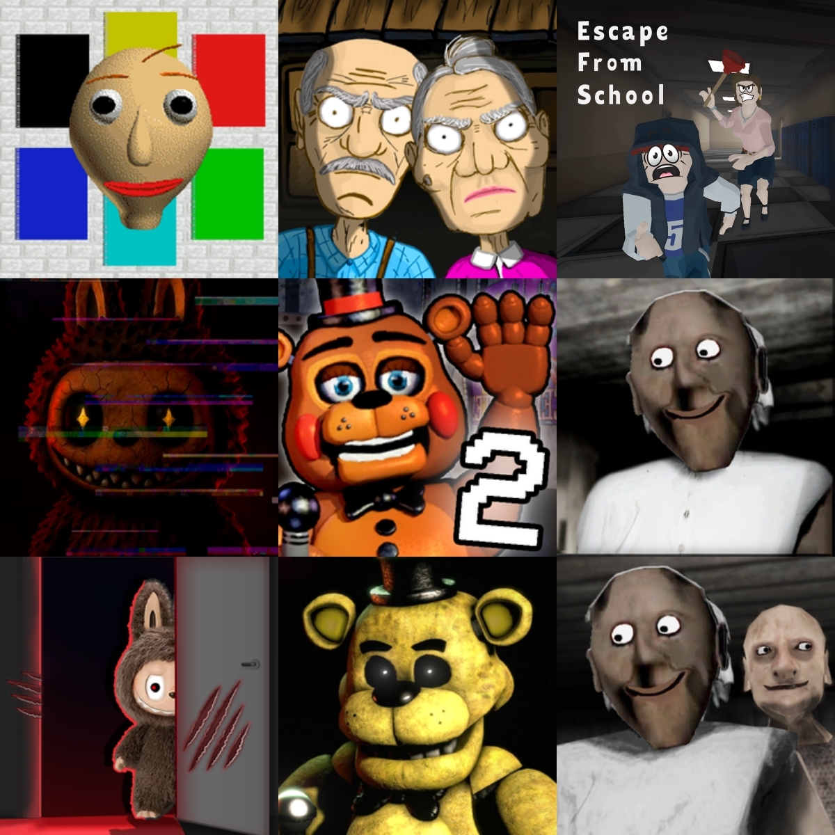 Horror games for kids