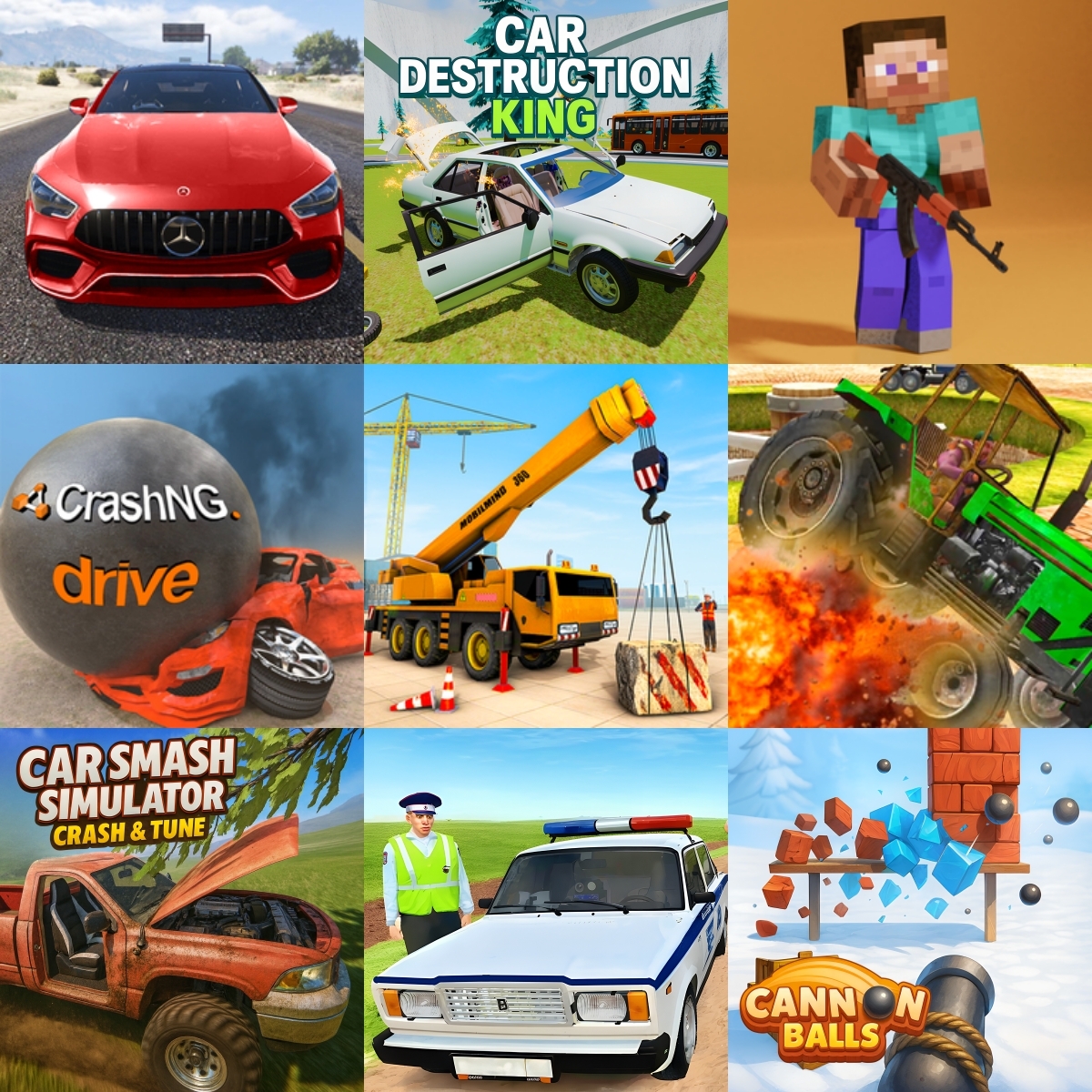 Juegos de Destroy