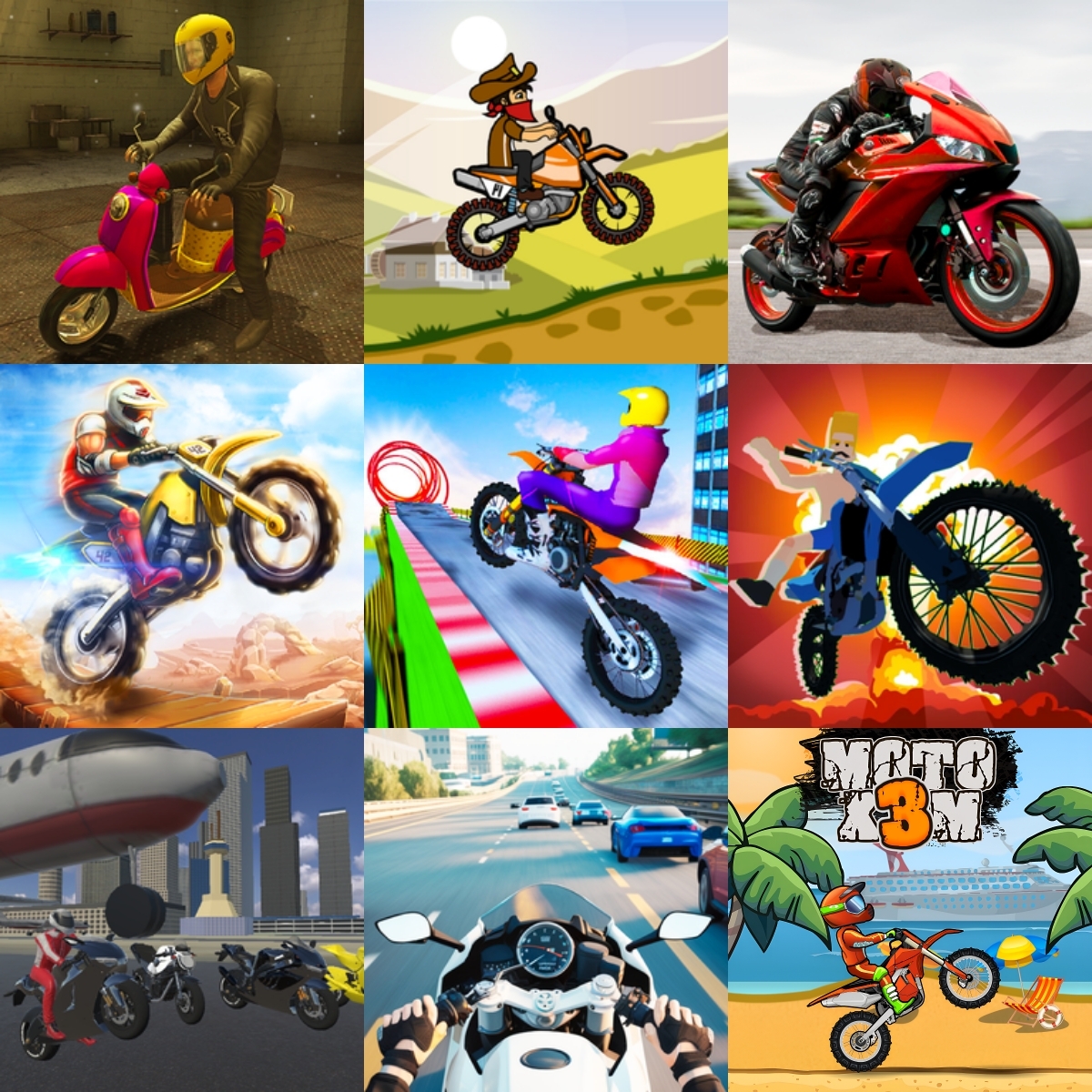 Motorradspiele