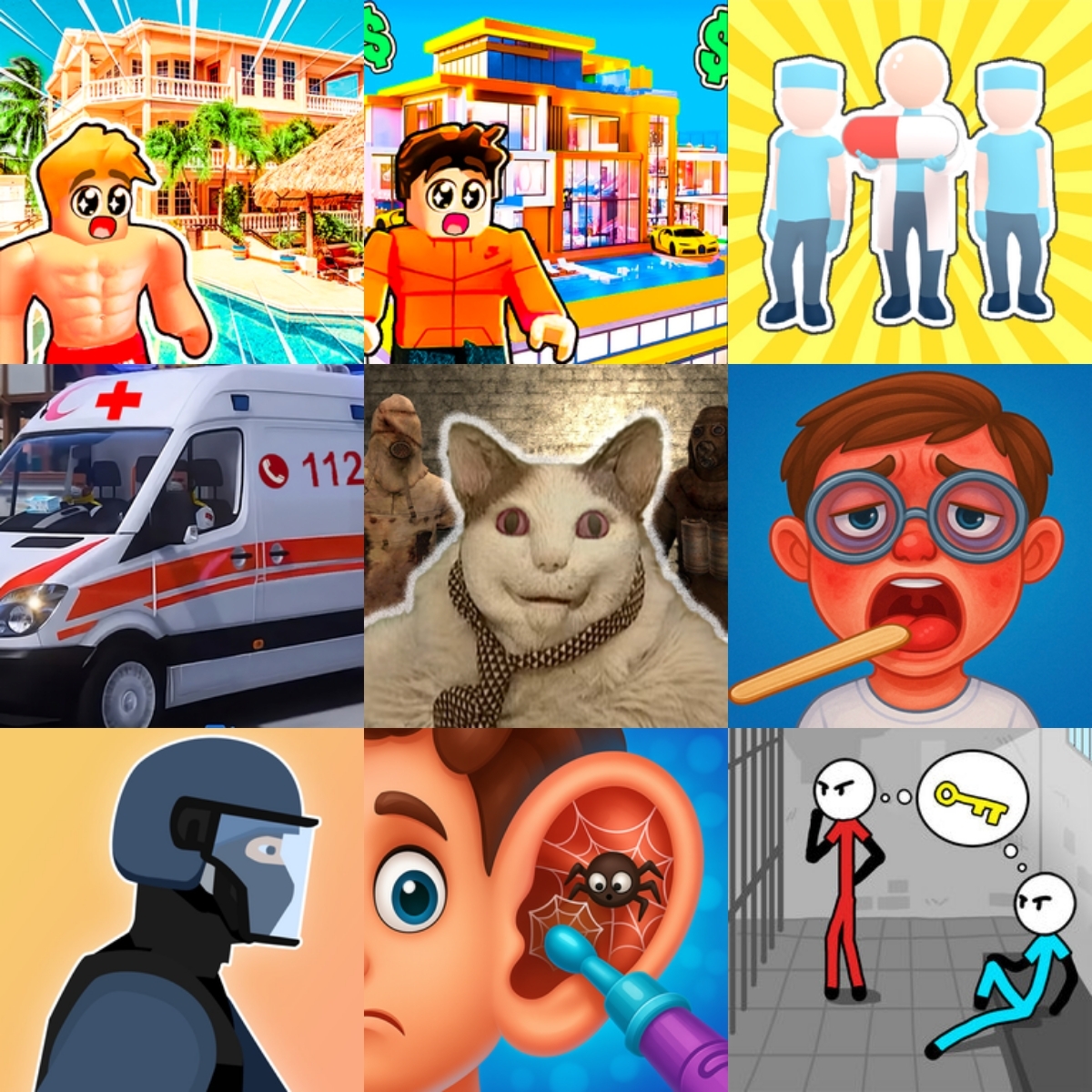 Krankenhaus Spiele