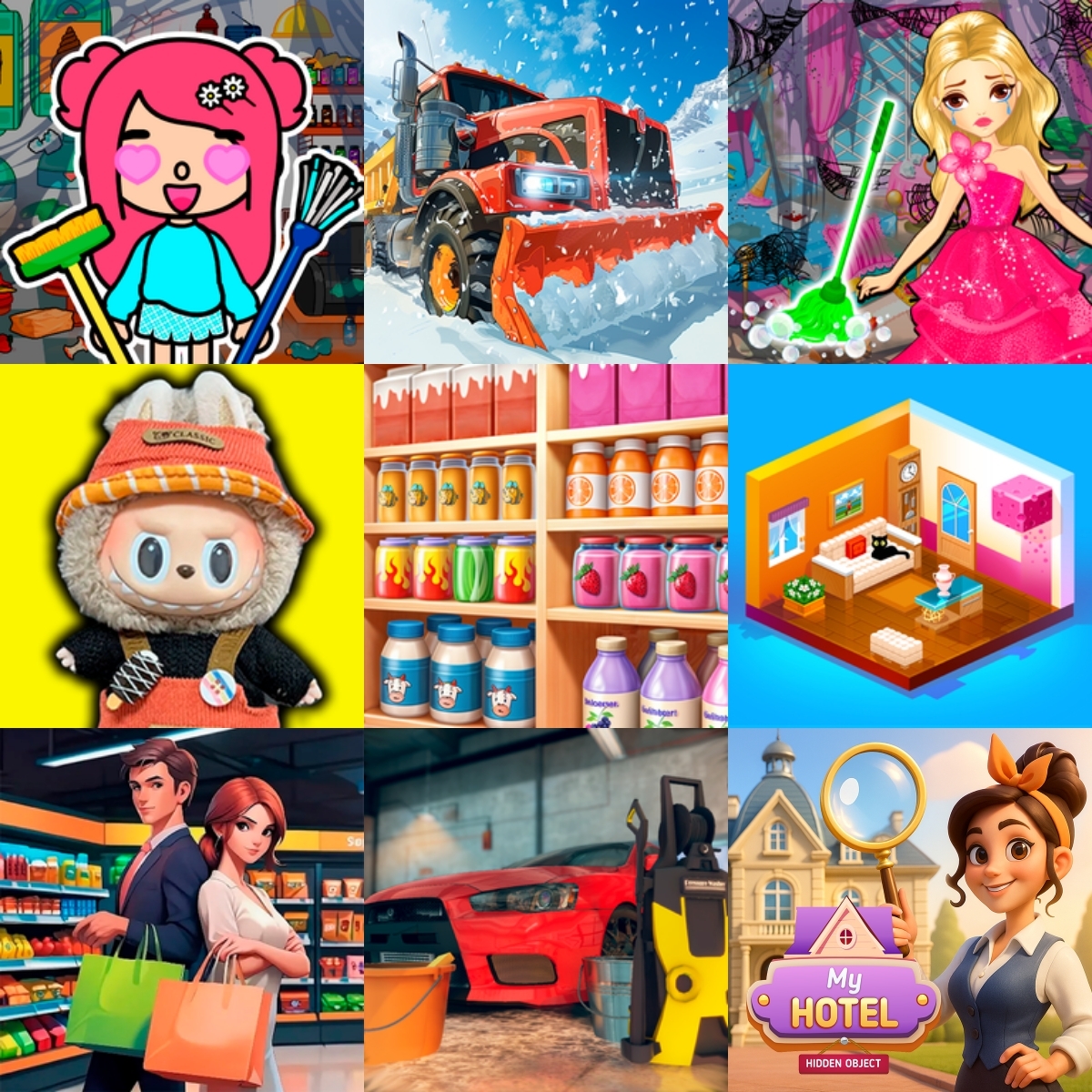 Juegos de Limpieza