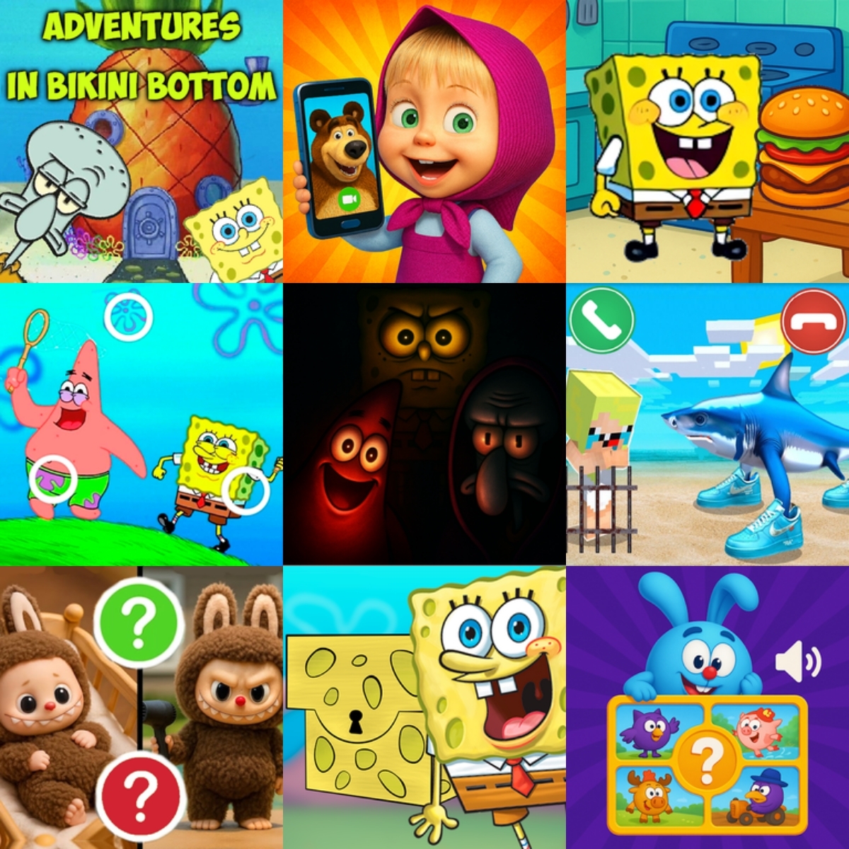Juegos de Bob Esponja