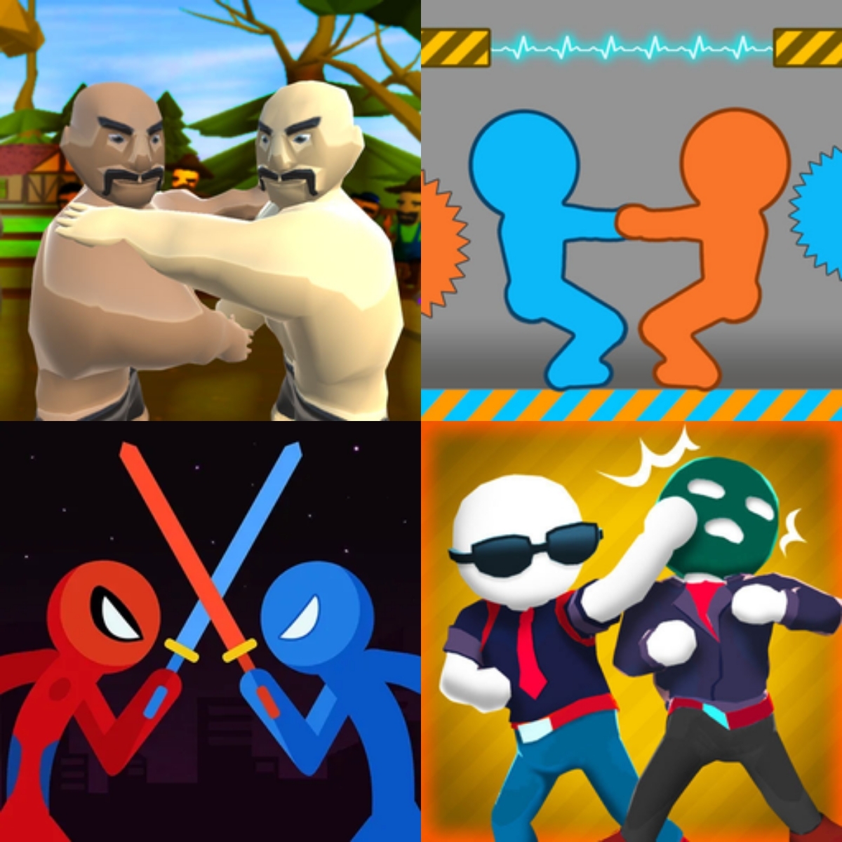 Giochi di Wrestling a 2 Giocatori