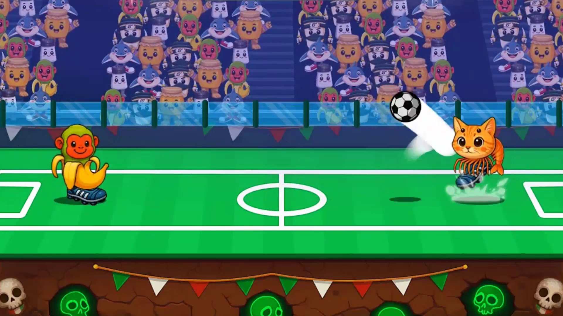 Italian Brainrot Head Soccer screenshot 1