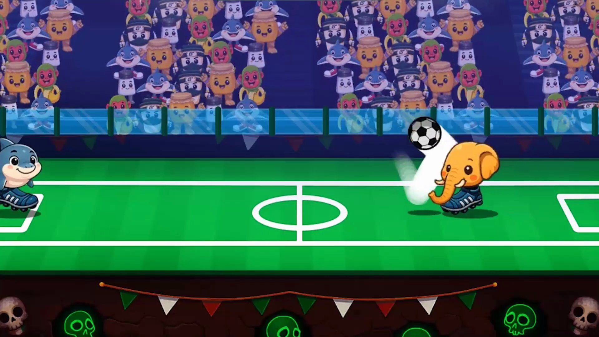 Italian Brainrot Head Soccer screenshot 2