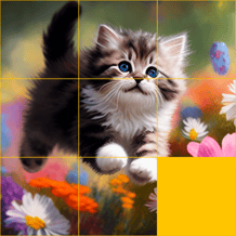 Puzzle Sliding - Kittens