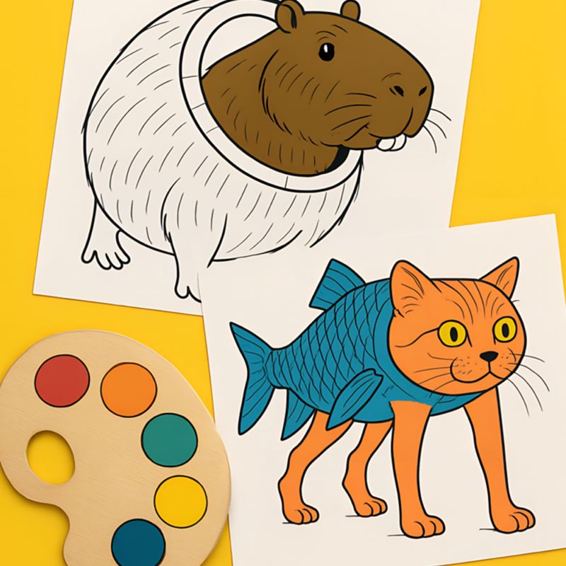 Brain Coloring Puzzle - Drawing puzzle game thumbnail