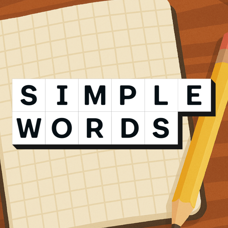 Palabras simples: miniatura del juego de puzzles de Juegos de palabras