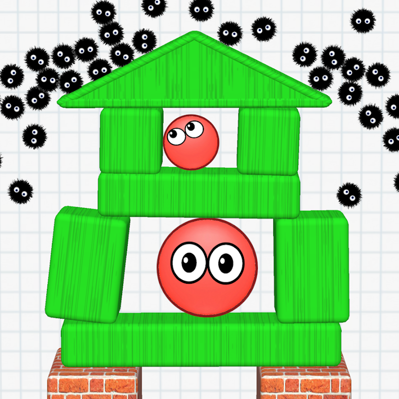 Red Hide Ball - Ball puzzle game thumbnail