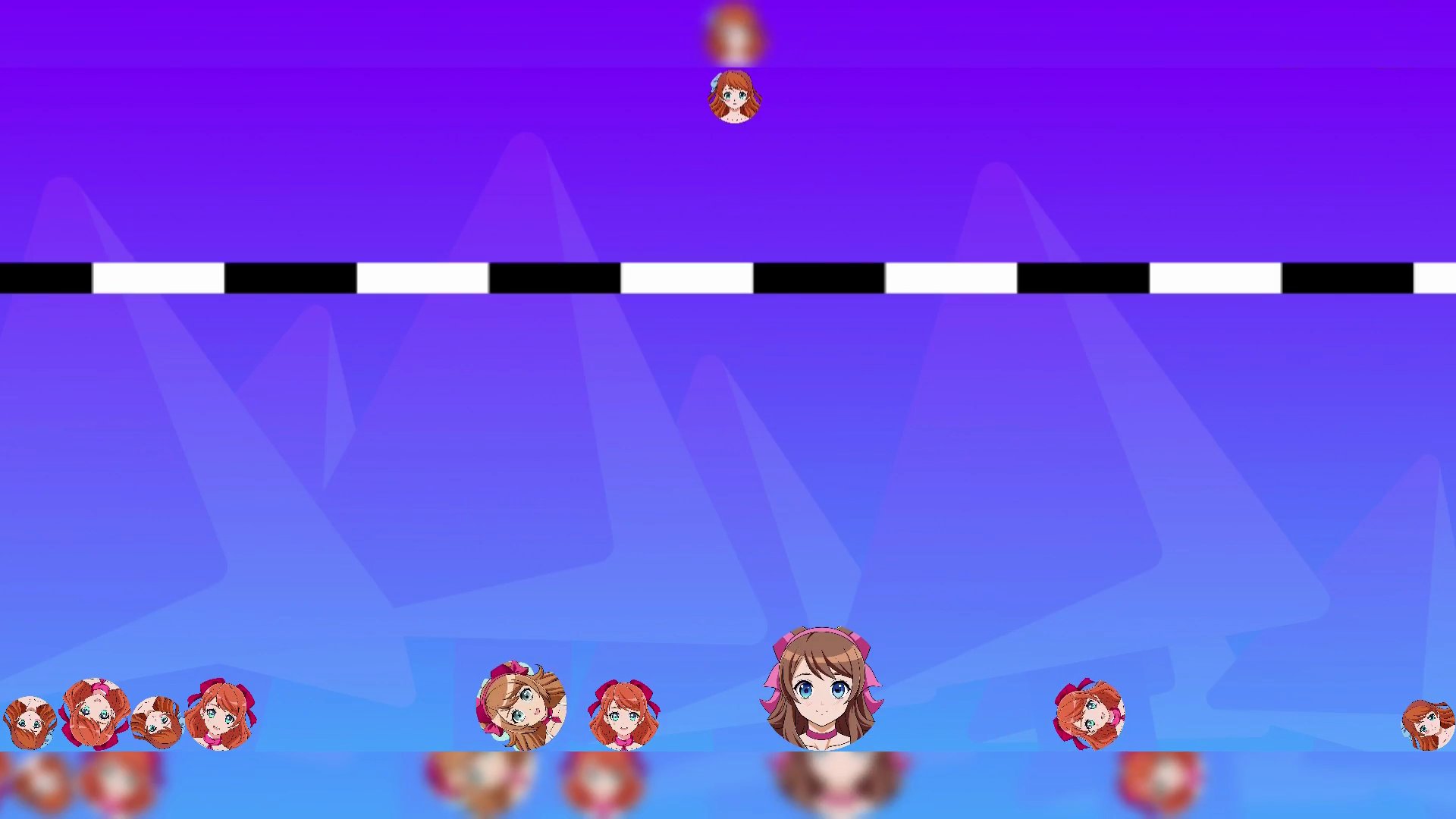 Anime Girls Merging - Puzzle Game screenshot 1