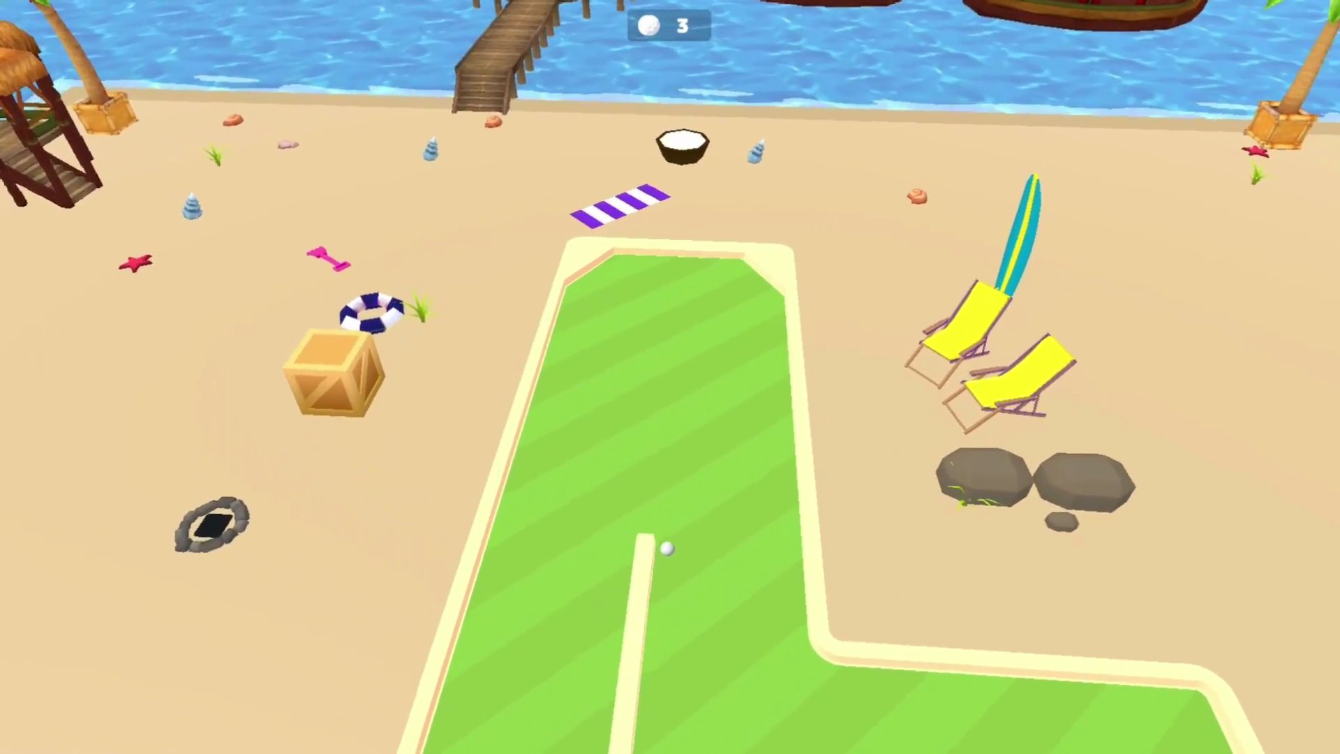 Mini Golf Battle screenshot 1
