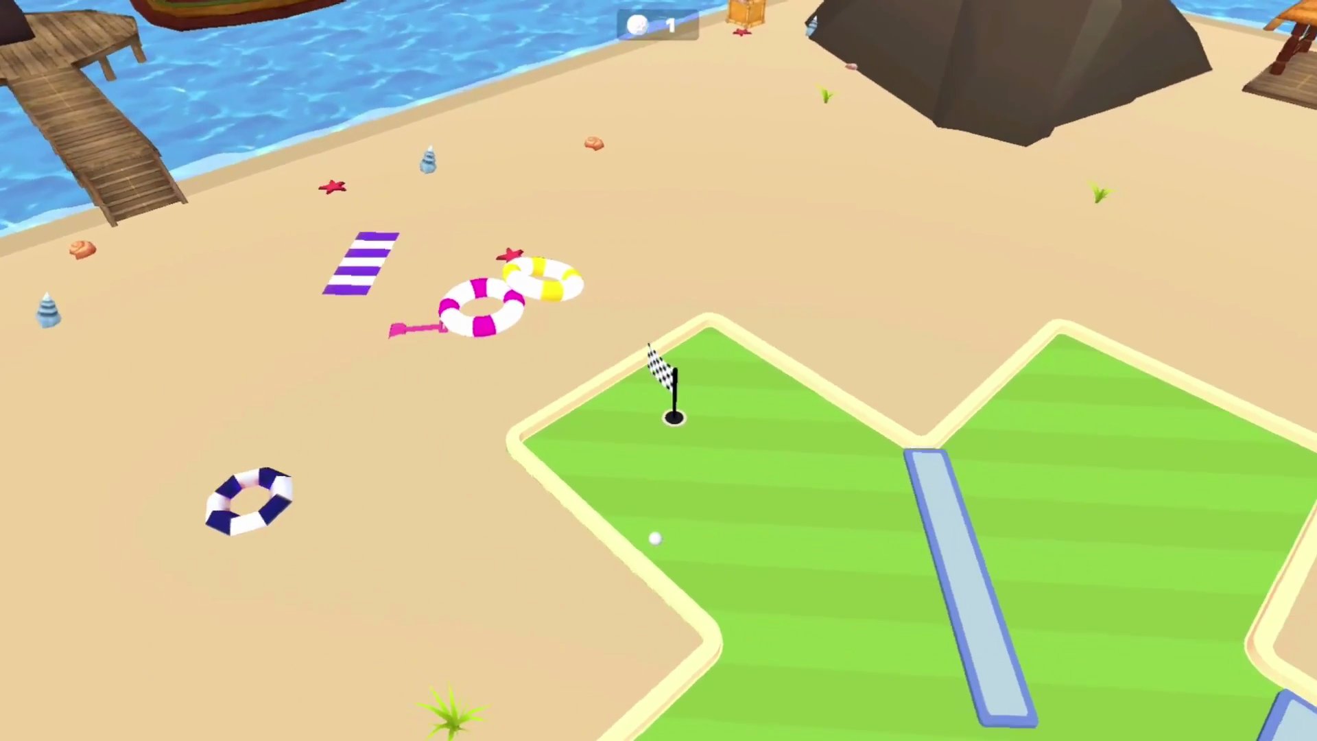 Mini Golf Battle screenshot 2