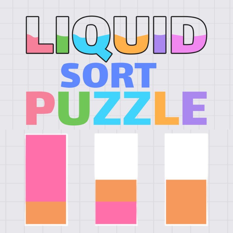 Puzle de Ordenar Líquidos: miniatura del juego de puzzles de Puzles de lógica