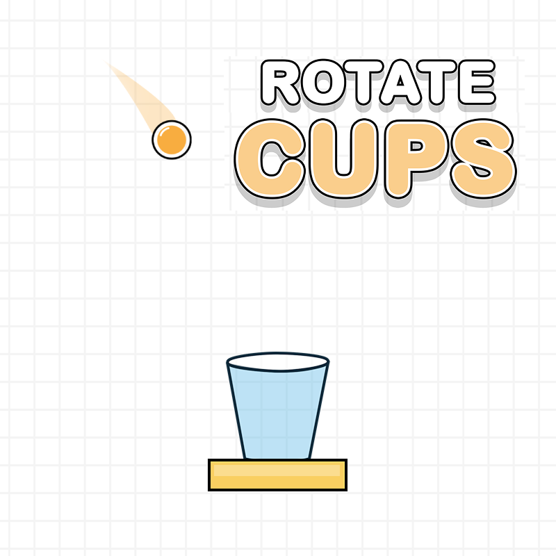 カップを回せ - スキルパズルゲームのサムネイル