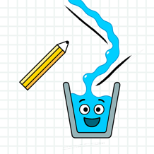 Happy Glass - Draw to Fill