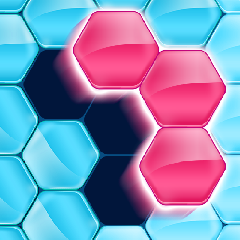 Puzzle a Blocchi Esagonali - miniatura del gioco di puzzle Blocchi