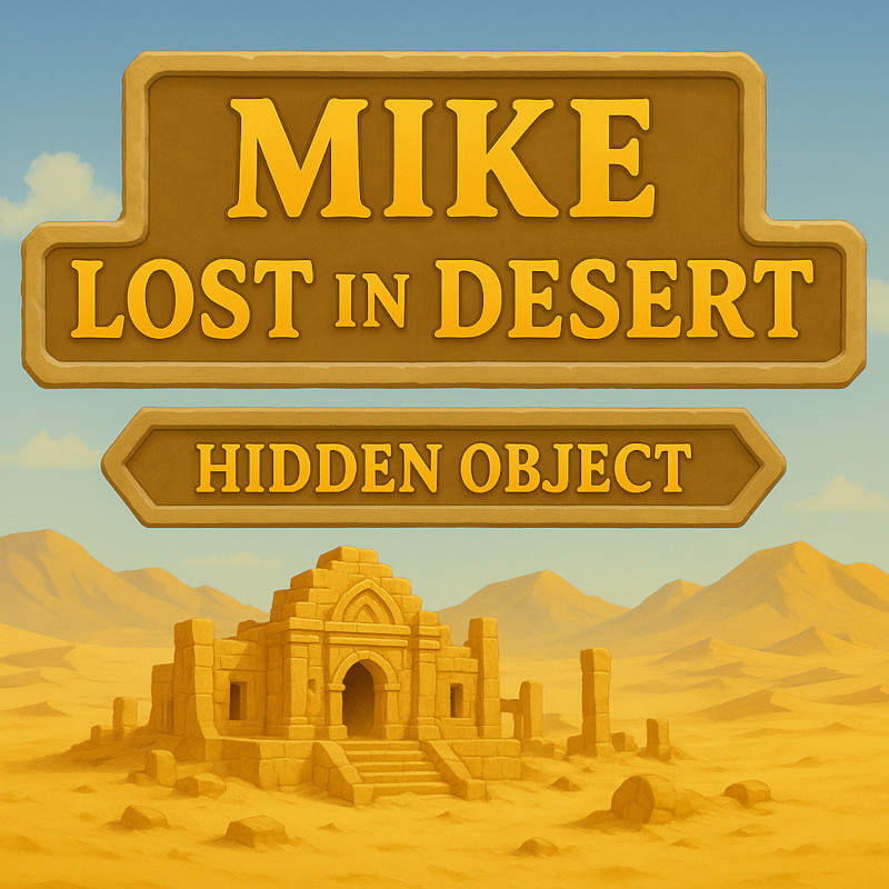 Mike Lost In Desert - Hidden Object - Hidden Object puzzle game thumbnail
