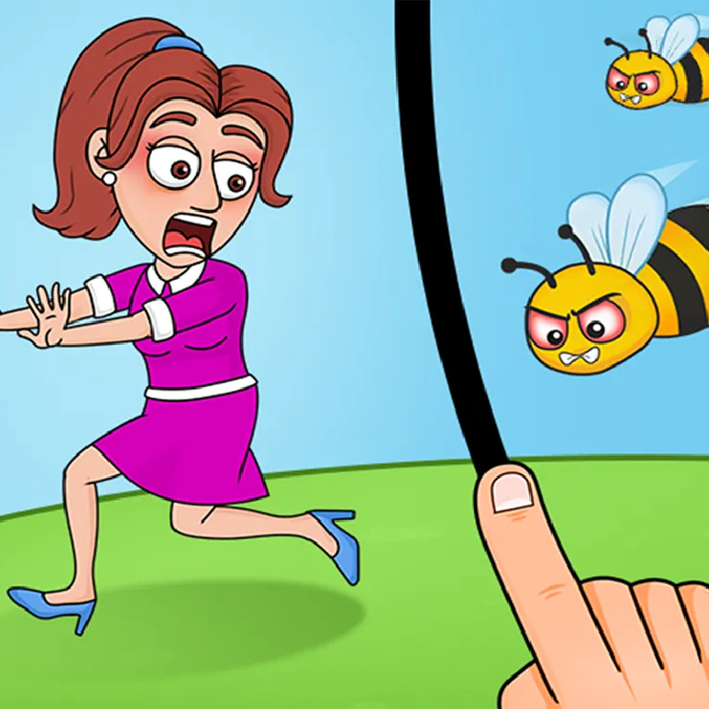 Rescate de la Dama: miniatura del juego de puzzles de Dibujo