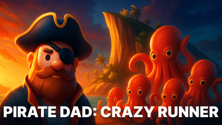 Pirate Dad: Crazy Runner