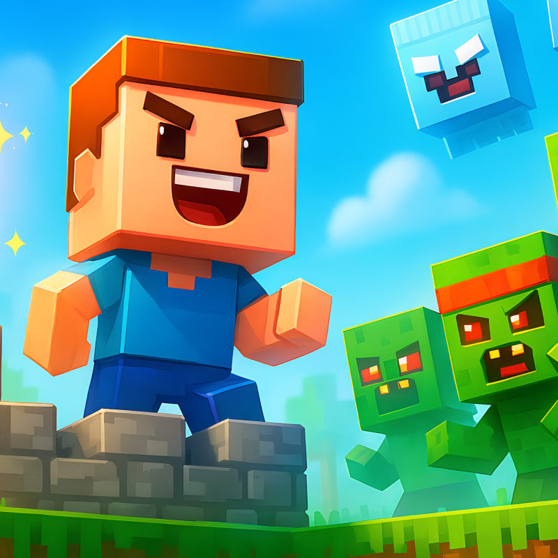 Nubiks build a defense vs zombies