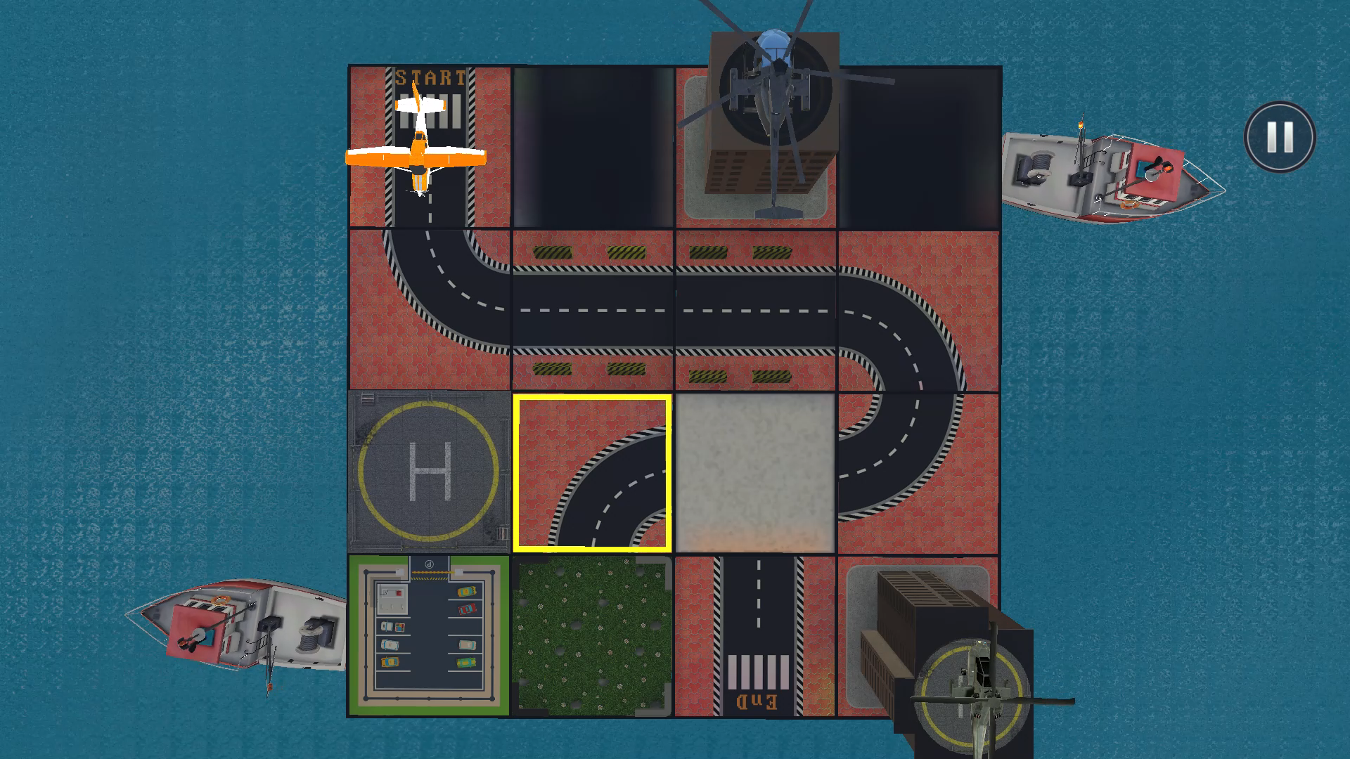 Airplane Runway Puzzle screenshot 1