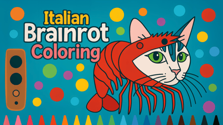 Italian Brainrot Coloring