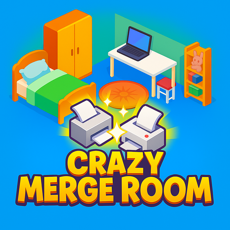 Crazy Merge Room - Merge puzzle game thumbnail