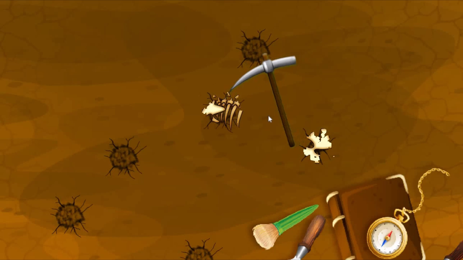 Dino funny digging screenshot 2