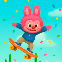 Labubu Skate Parkour