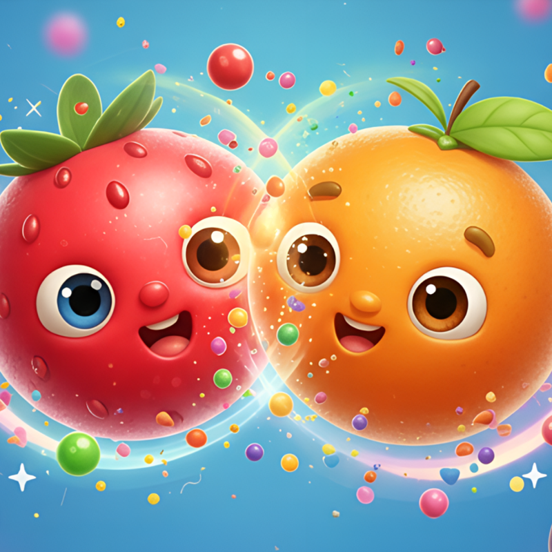 Merge Fruit Characters - Merge puzzle game thumbnail