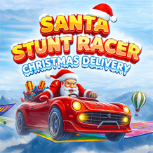 Santa Stunt Racer Christmas Delivery