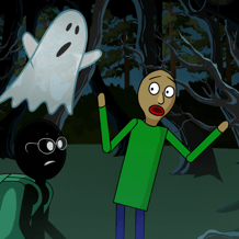 Baldi in the forest