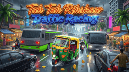 Tuk Tuk Rikshaw Traffic Racing