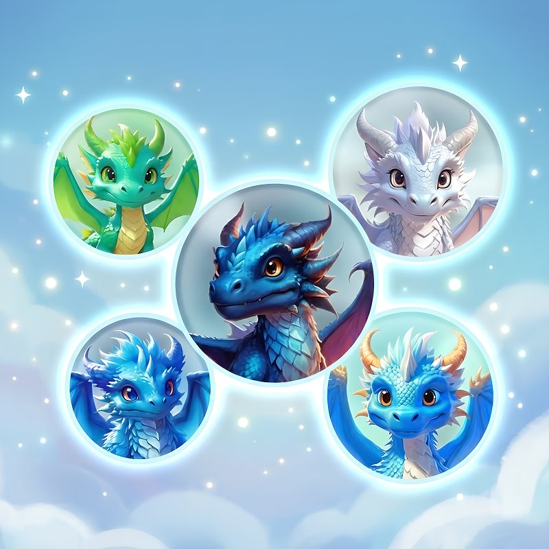 MergeMaster : Dragonneaux - vignette du jeu de puzzle Fusion