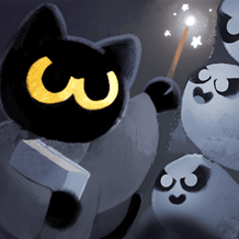 Doodle Halloween Momo Cat : Academy