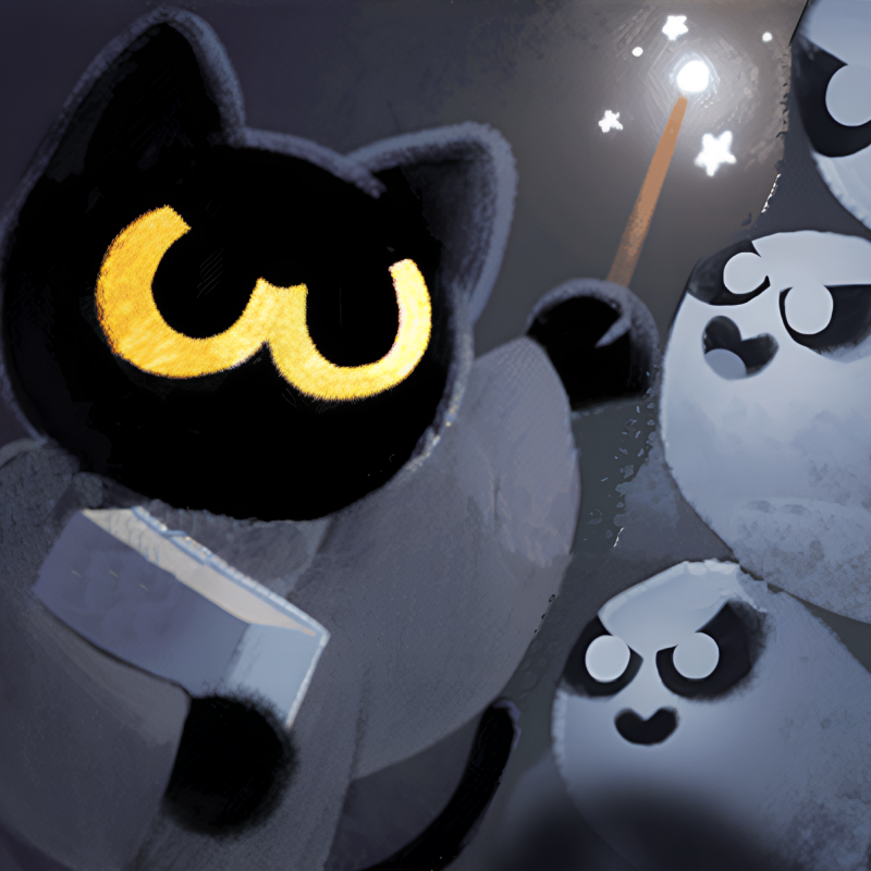 Doodle Halloween Momo Cat : Academy game thumbnail