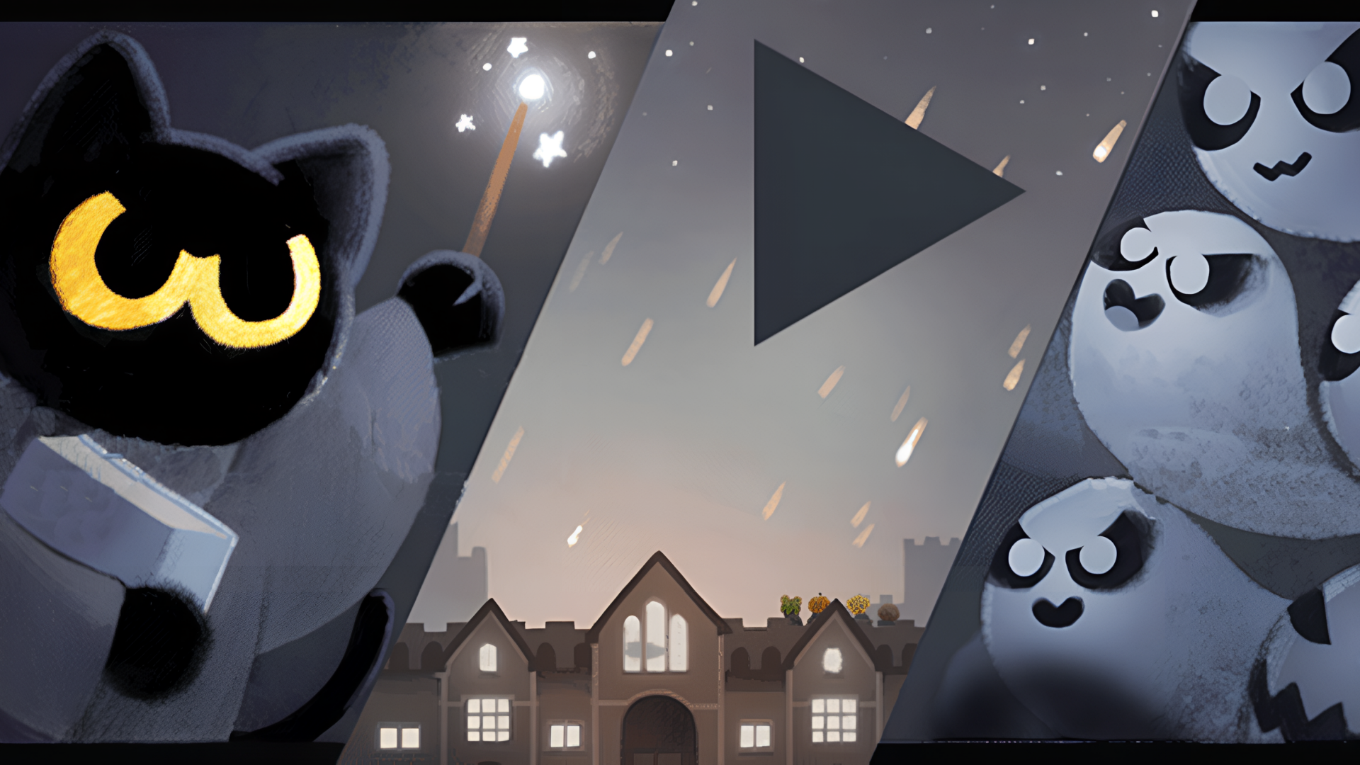 Doodle Halloween Momo Cat : Academy